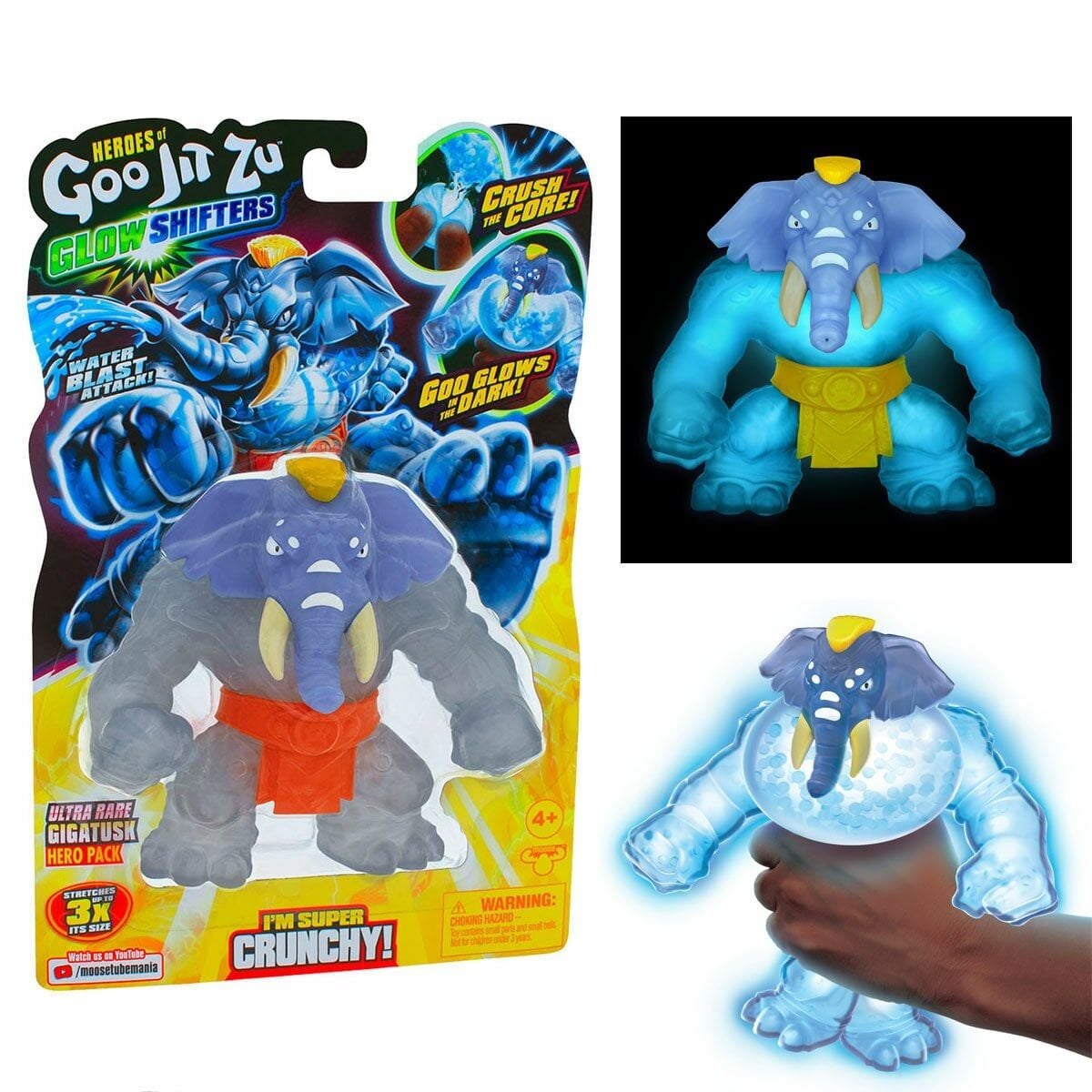 Gjt41000 Goojitsu Karanlıkta Parlayan Glowshifter Tekli Paket - 42500