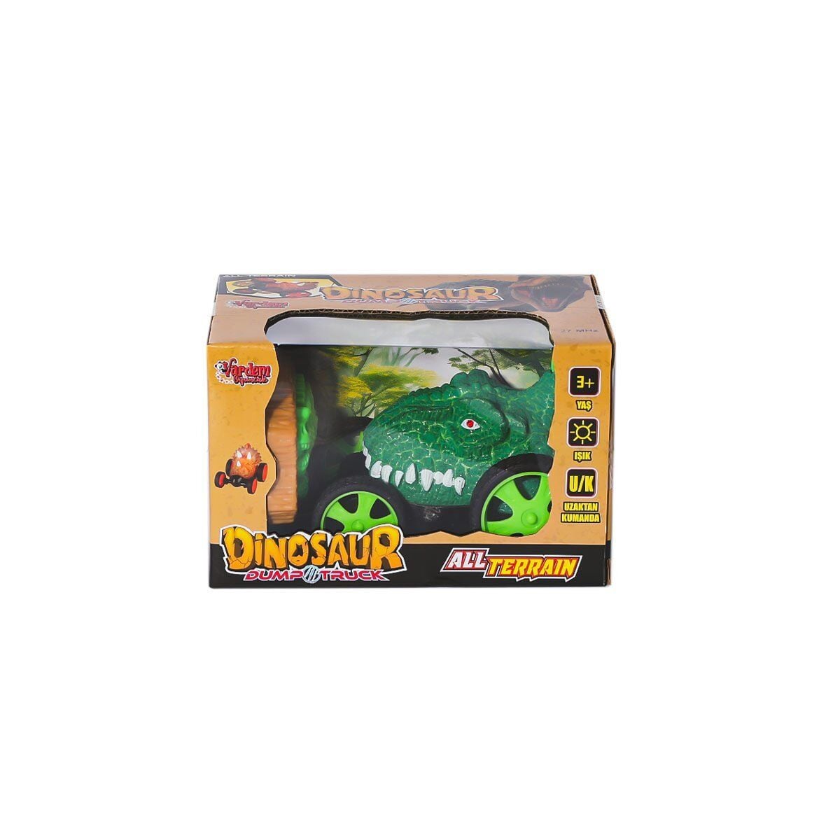 Sm-689-31-32 Kumandalı Işıklı Dinazor Araba-Vardem