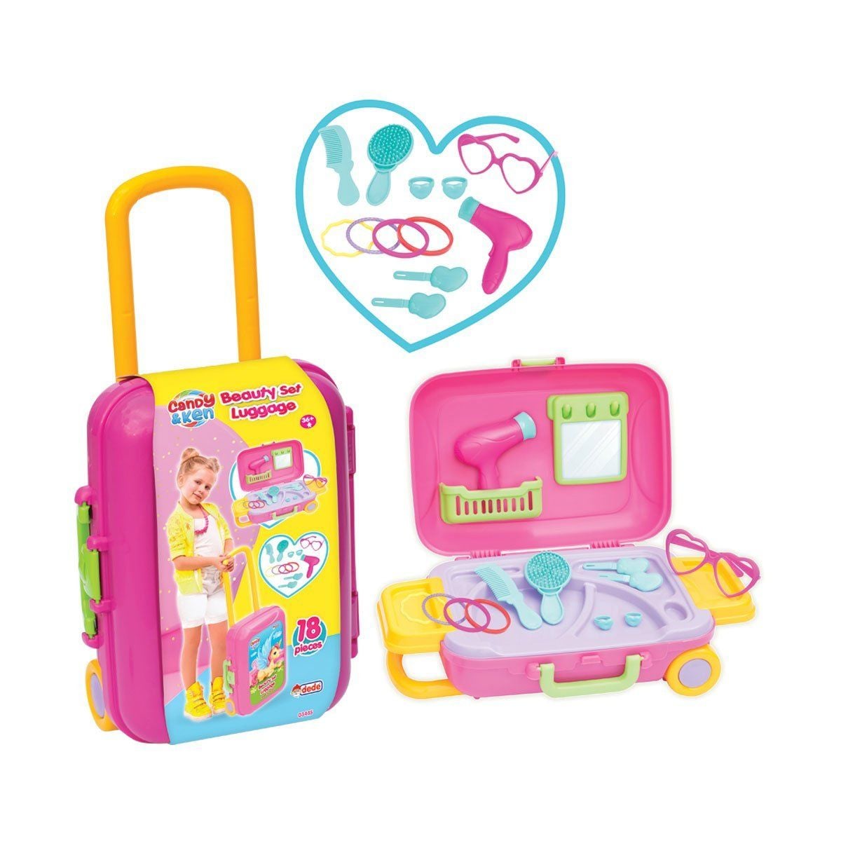 03485 Candy Güzelli̇k Set Bavulum
