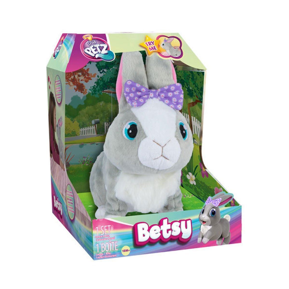 9586 Sesli Ve Hareketli Peluş Tavşan Betsy-Sunman