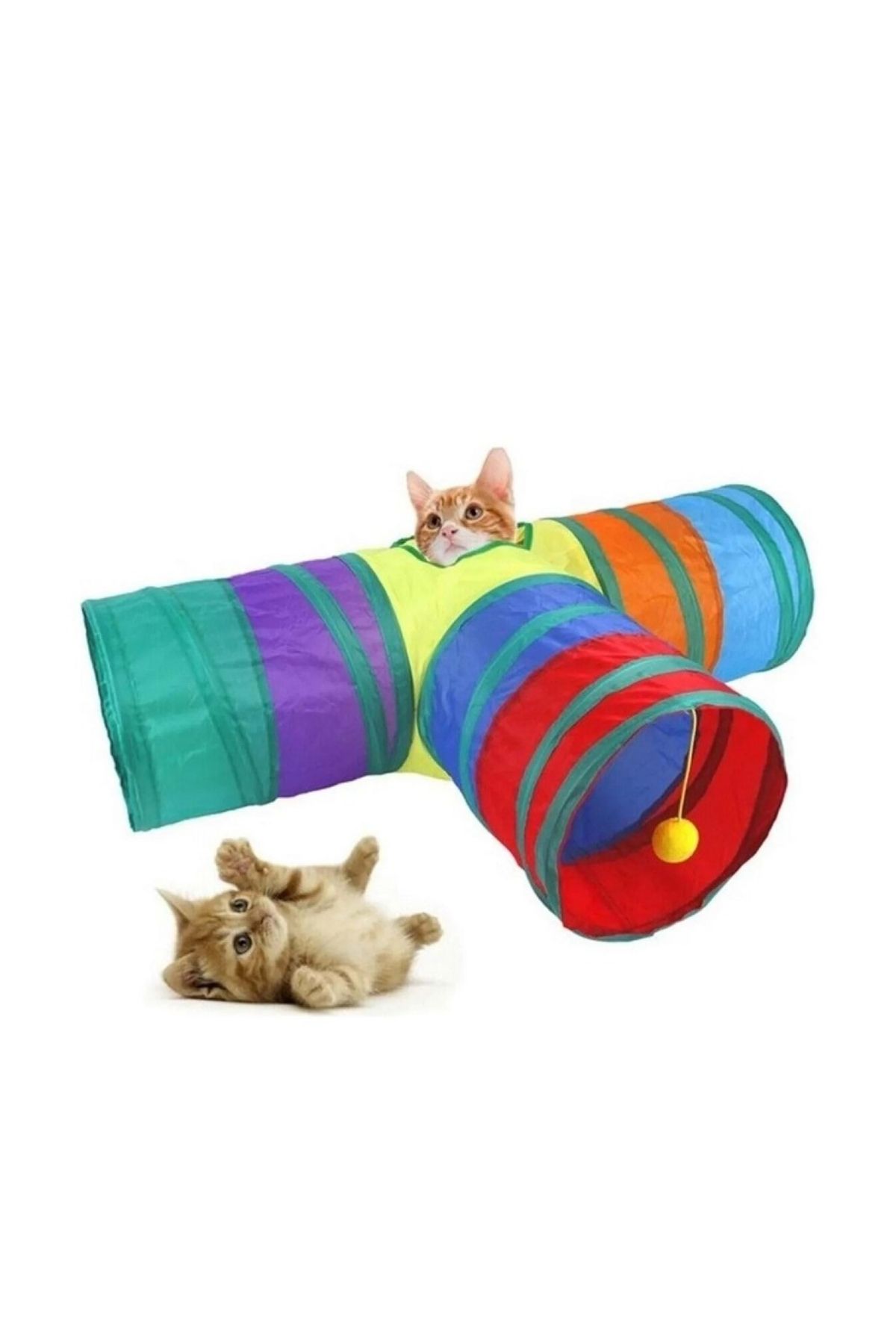 T Model Kedi Oyun Tüneli 85*50 Cm