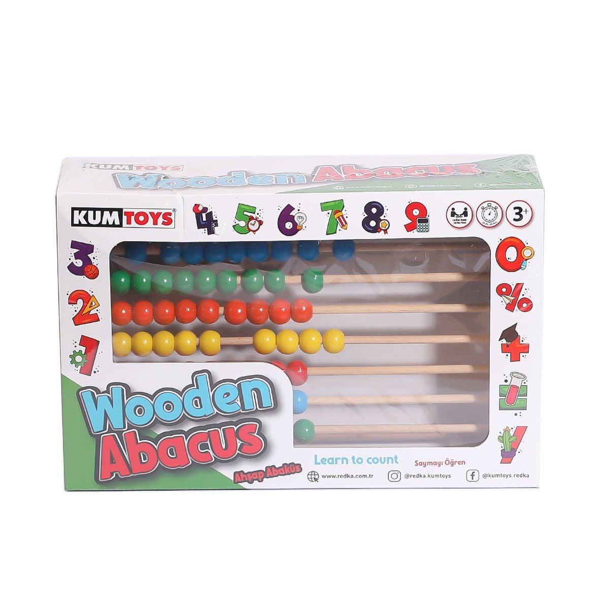 Km5632 Ahşap Abaküs-Kumtoys