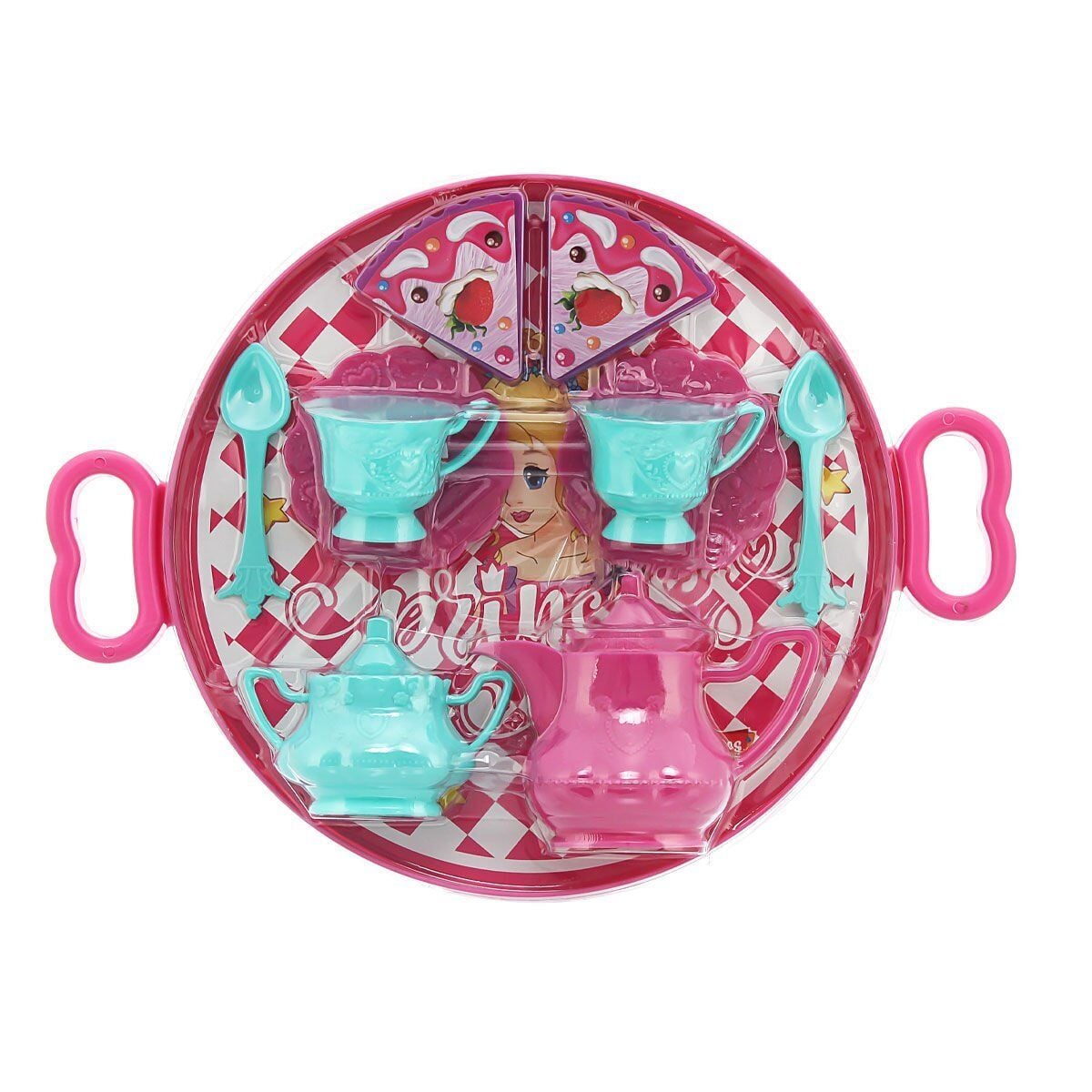 Ern-893 Heroes Toys Tepsi̇li̇ Çay Ve Kek Seti̇