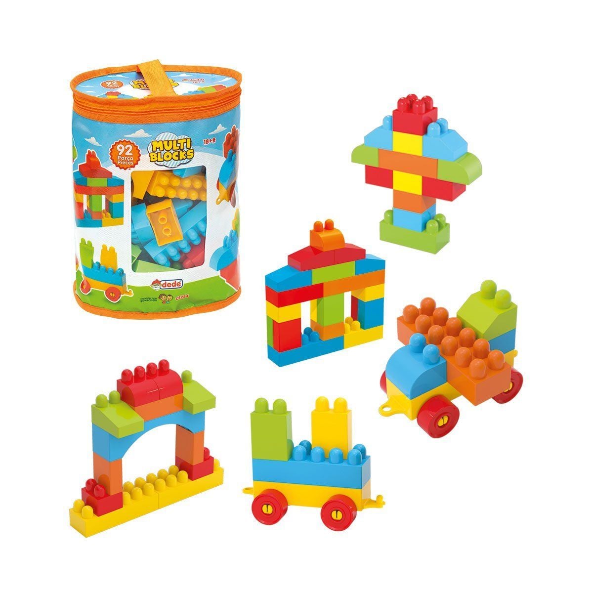 01254 Multi̇ Blocks 92 Parça