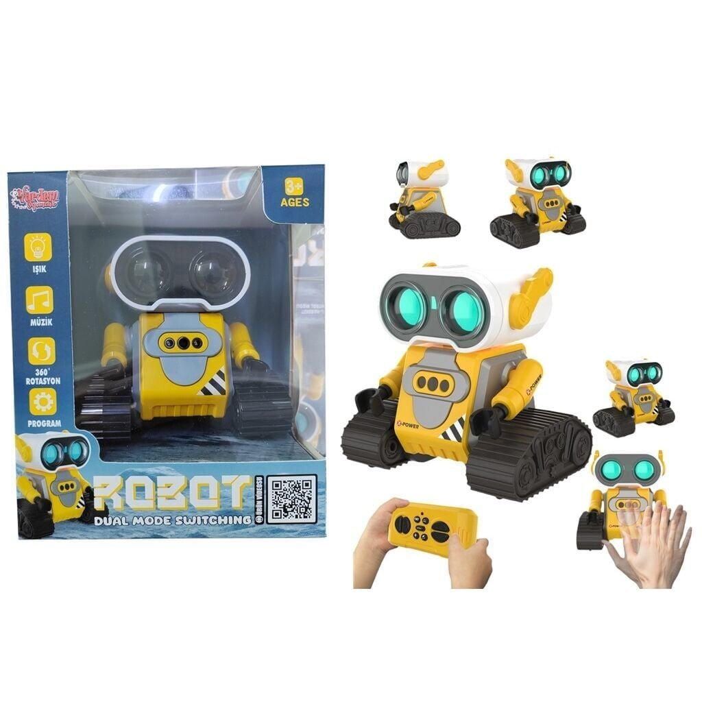 S-023-4582 Sari Uk Ff Şarjli 2 4G Robot-Araba