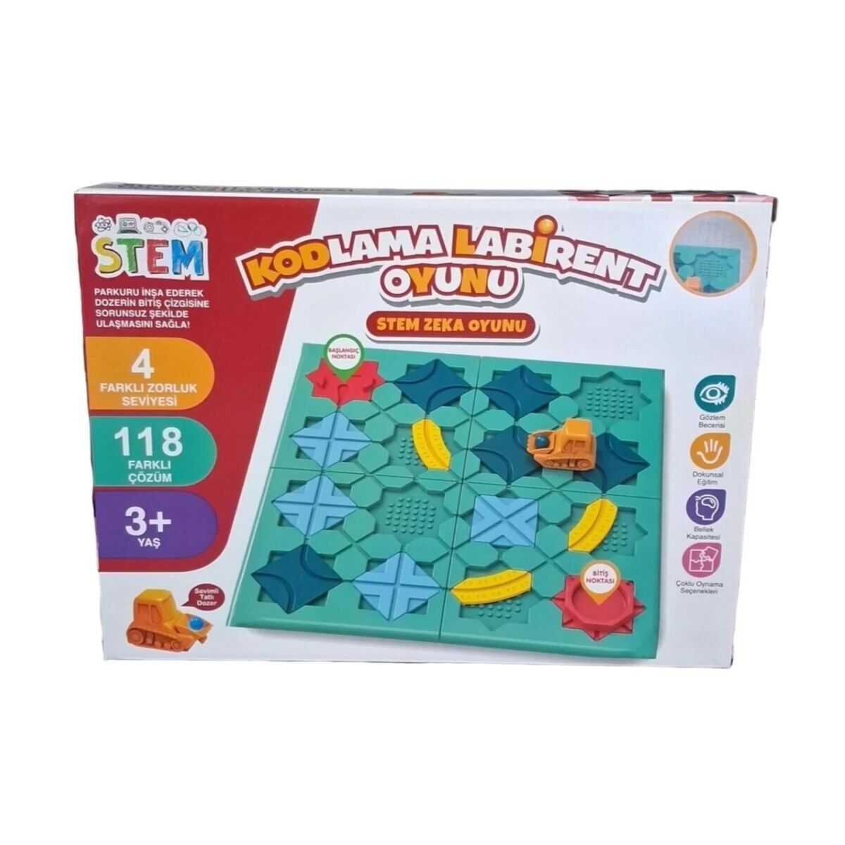 Urt045-001 Kodlama Labi̇rent Oyunu Stem Zeka