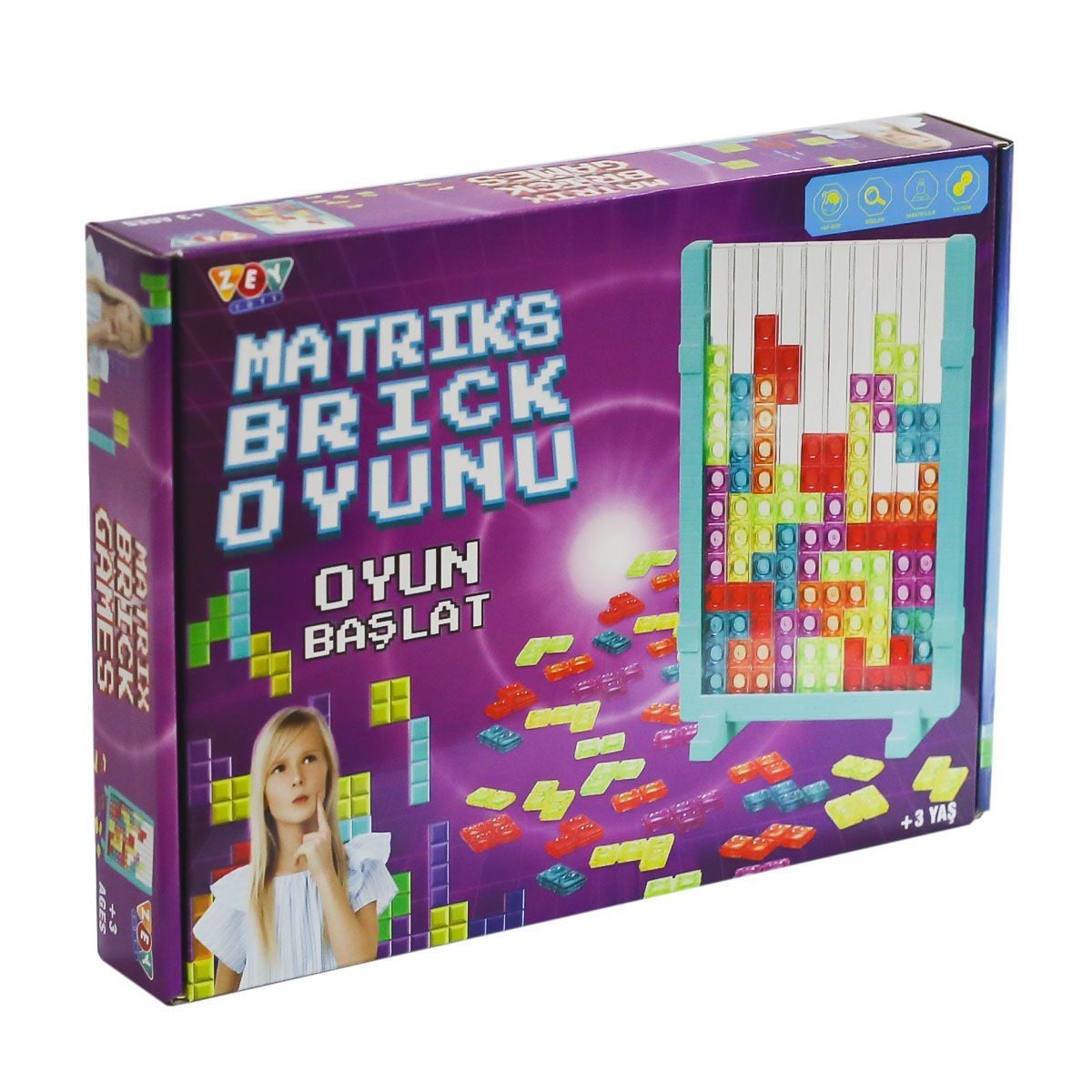 Zey2036 Matrix Brick Games-Zeytoys