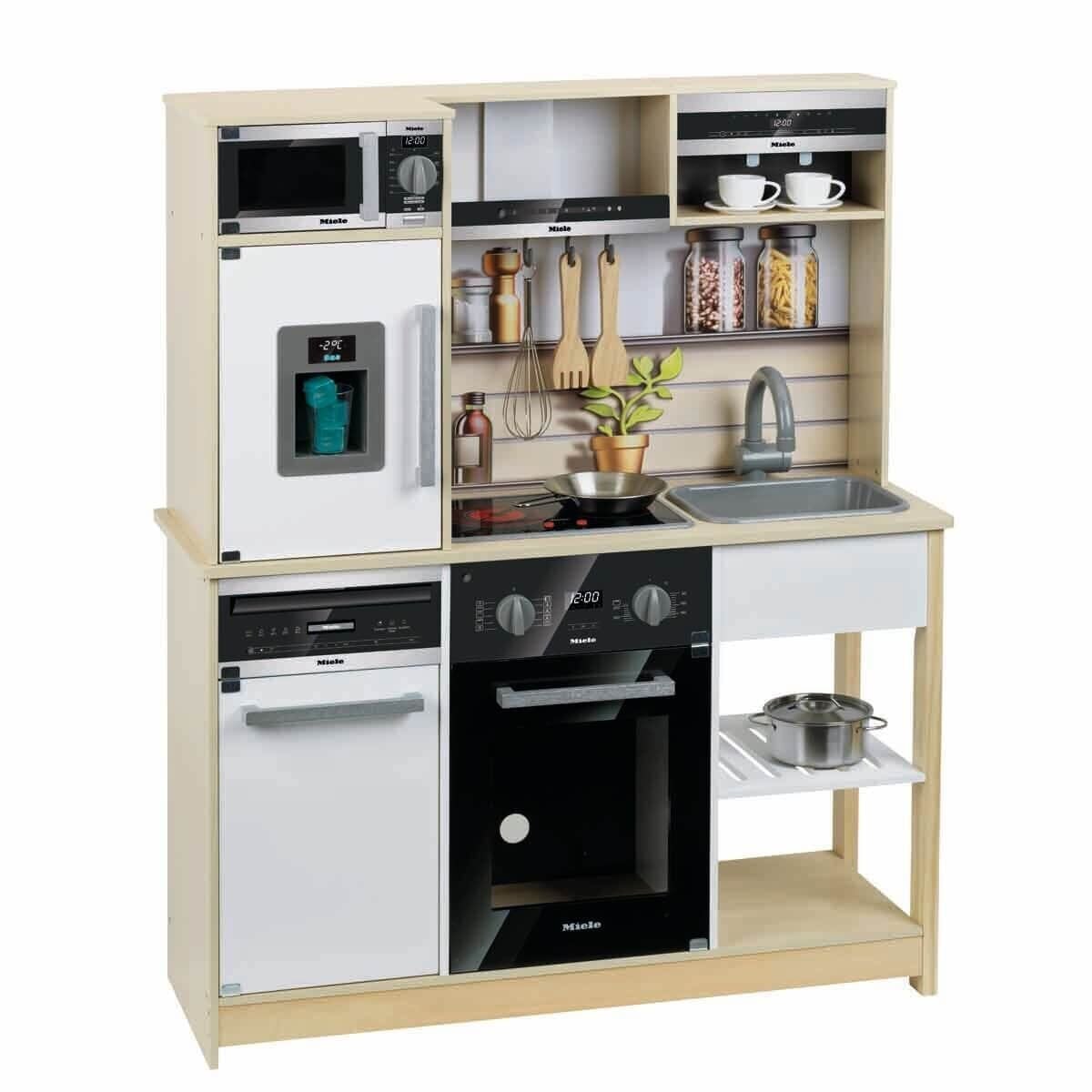 7188 Sun-Klt-Miele Mutfak Set Ahşap Ocak Firin Ses Işik