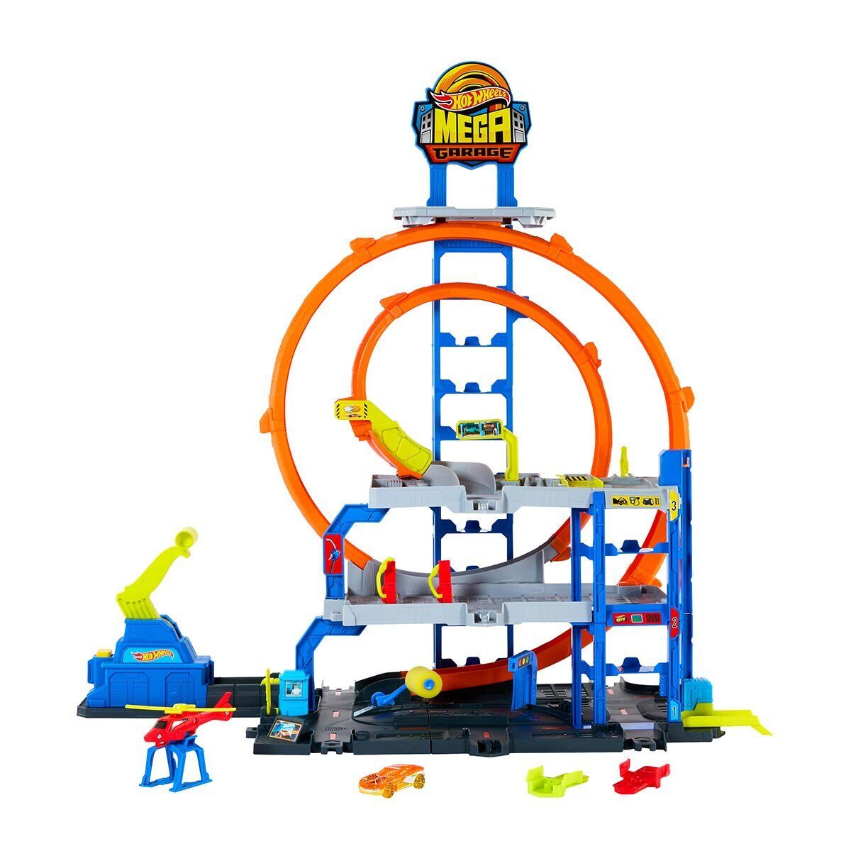 Jbm74 Hot Wheels Mega Loop Garaj