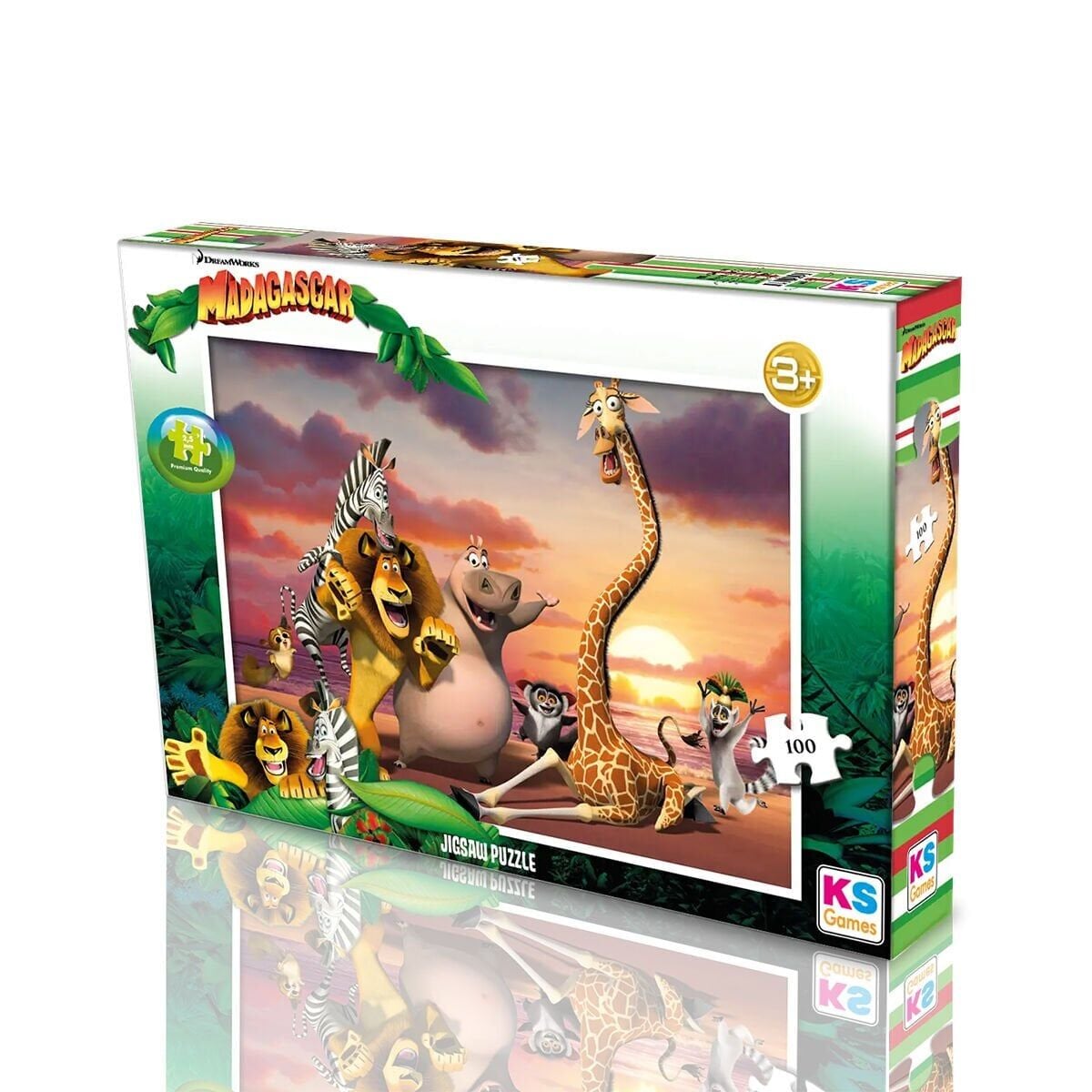 Mg 714 Madagascar Puzzle 100 Prç
