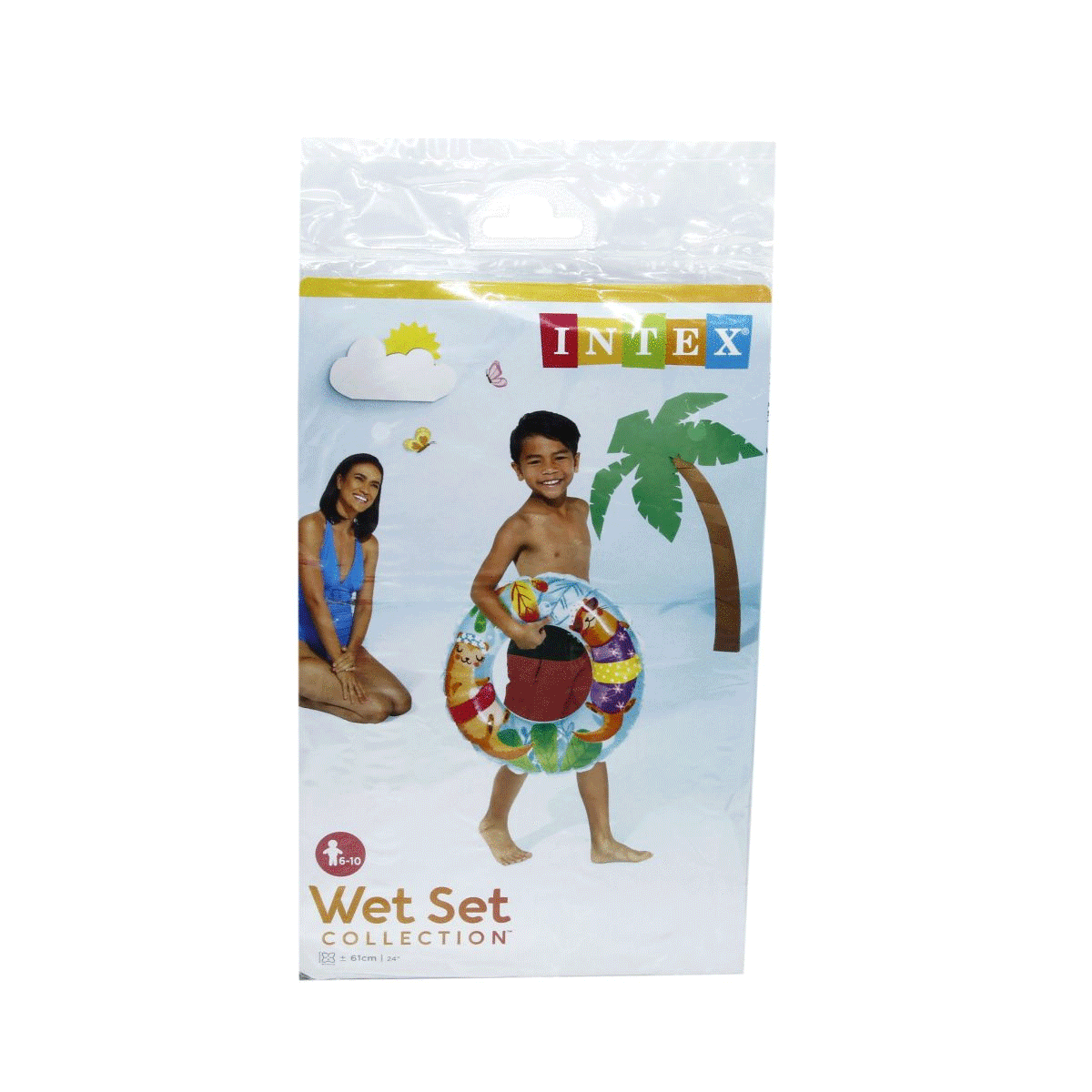 Is59242 Şeffaf Baskılı Simit 61 Cm- Vardem Oyuncak