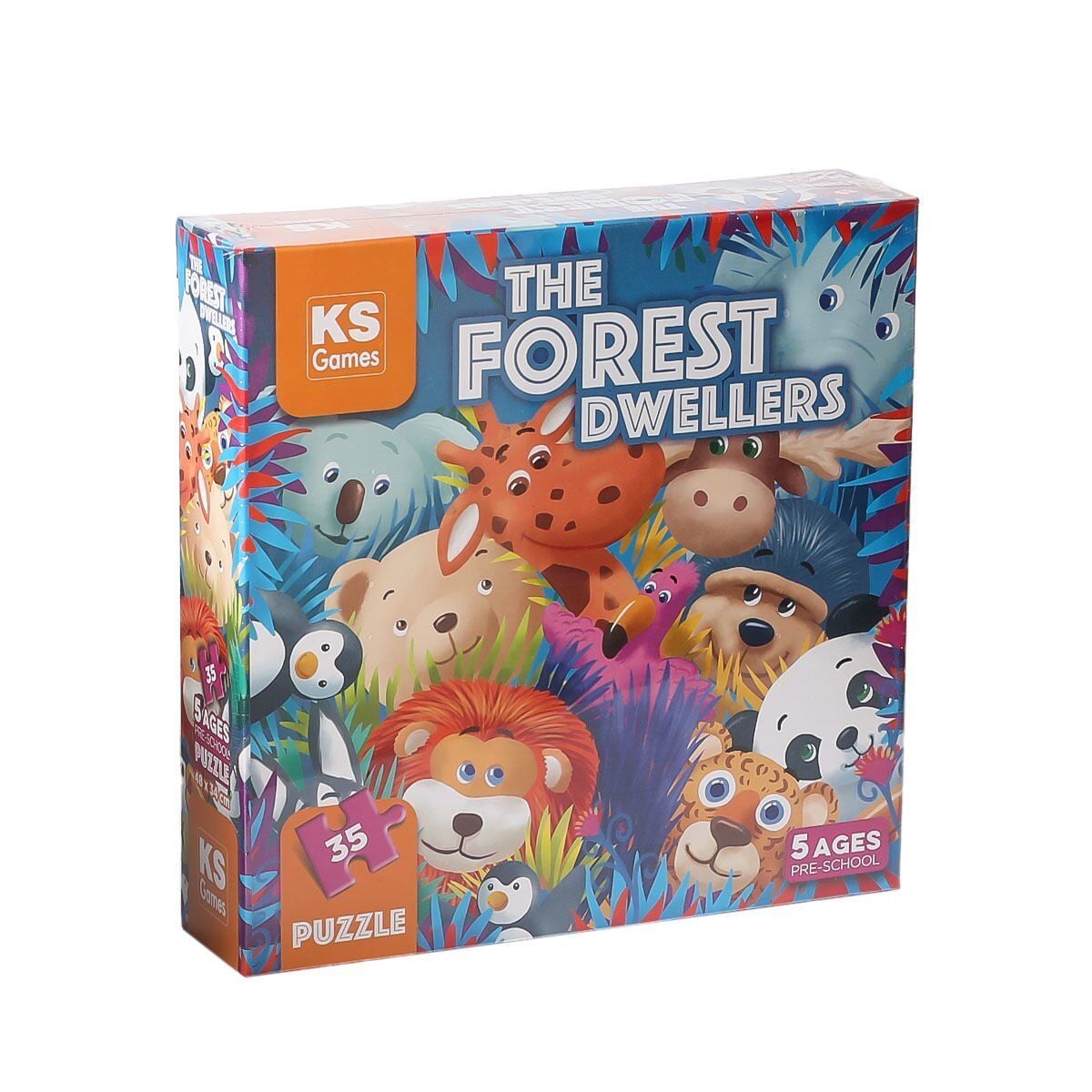 Prs 32713 The Forest Dwellers 35 Parça Puzzle-Ks Puzzle