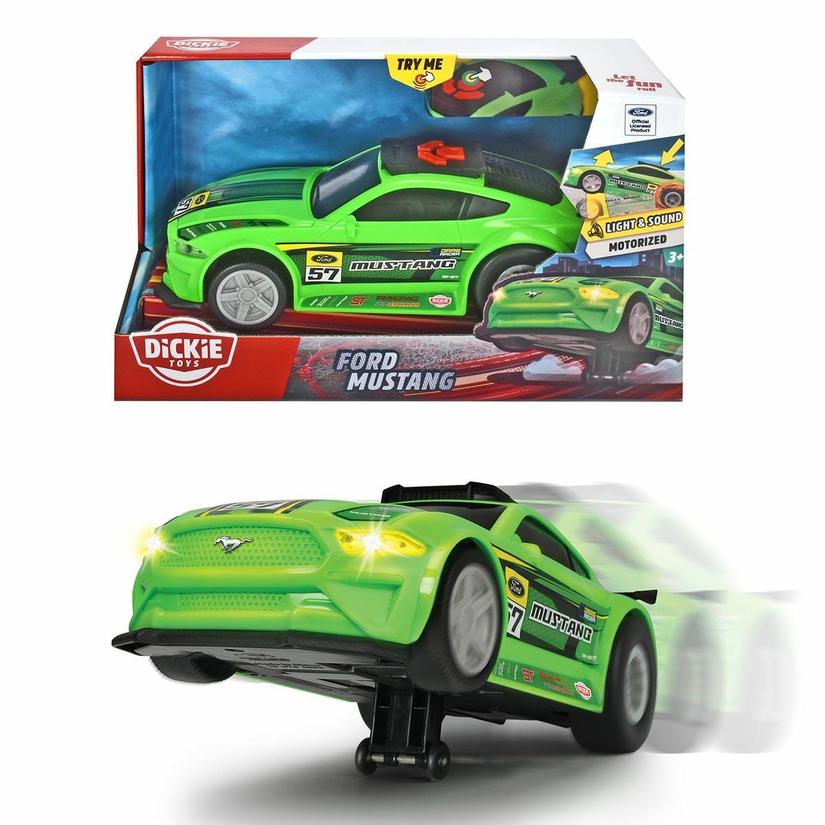 203764009 Ford Mustang- Wheelie Raiders