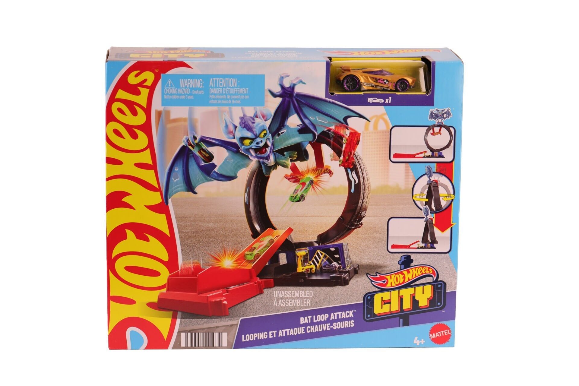 Hdr29 Hot Wheels Düşman Yaratıklar Oyun Seti