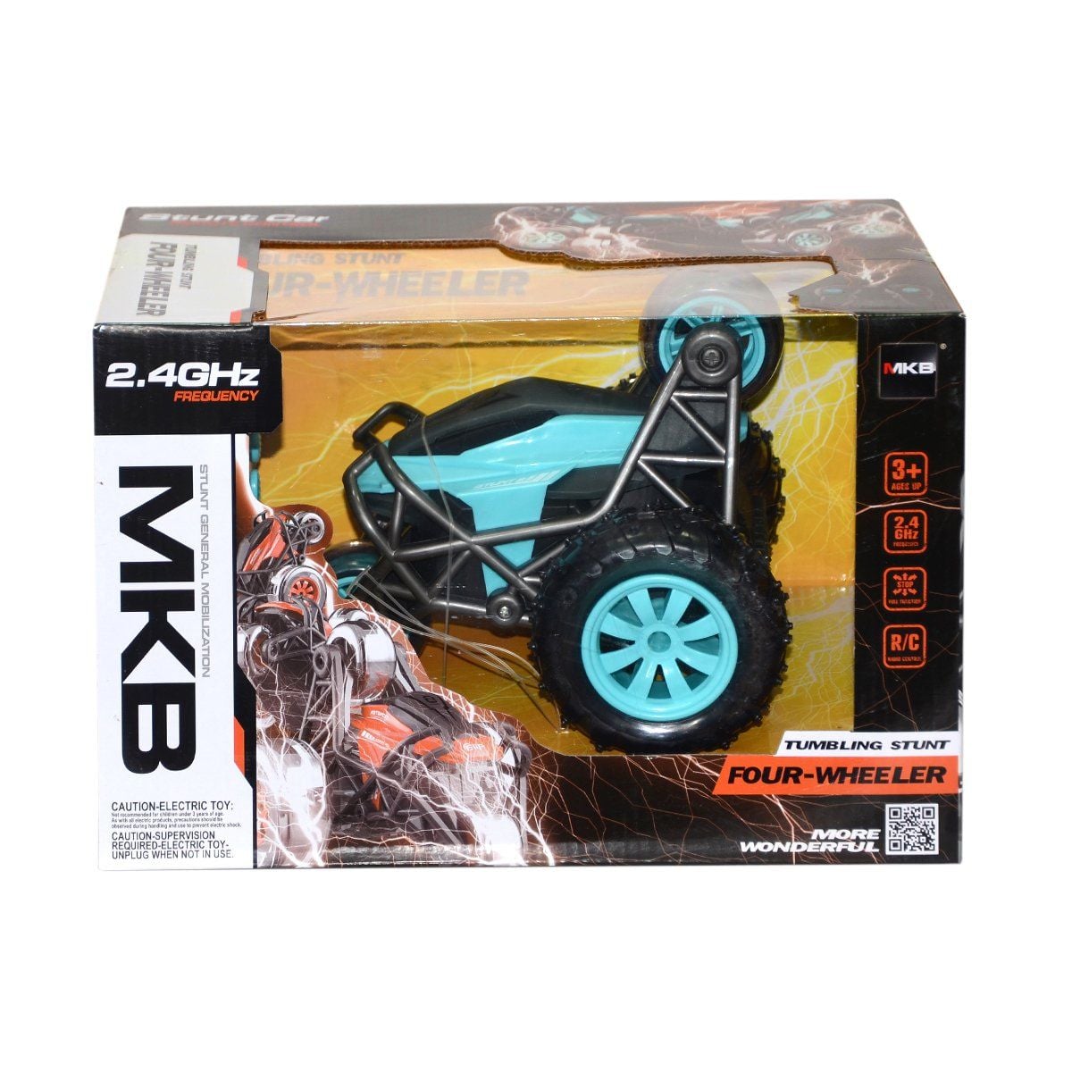 Mkb-5588-617 Kumandalı Şarjlı Four Wheeler Stunt Car-Vardem