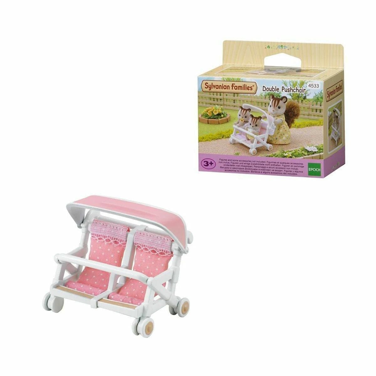 4533 Sylvanian Families İkili Puset +3 Yaş