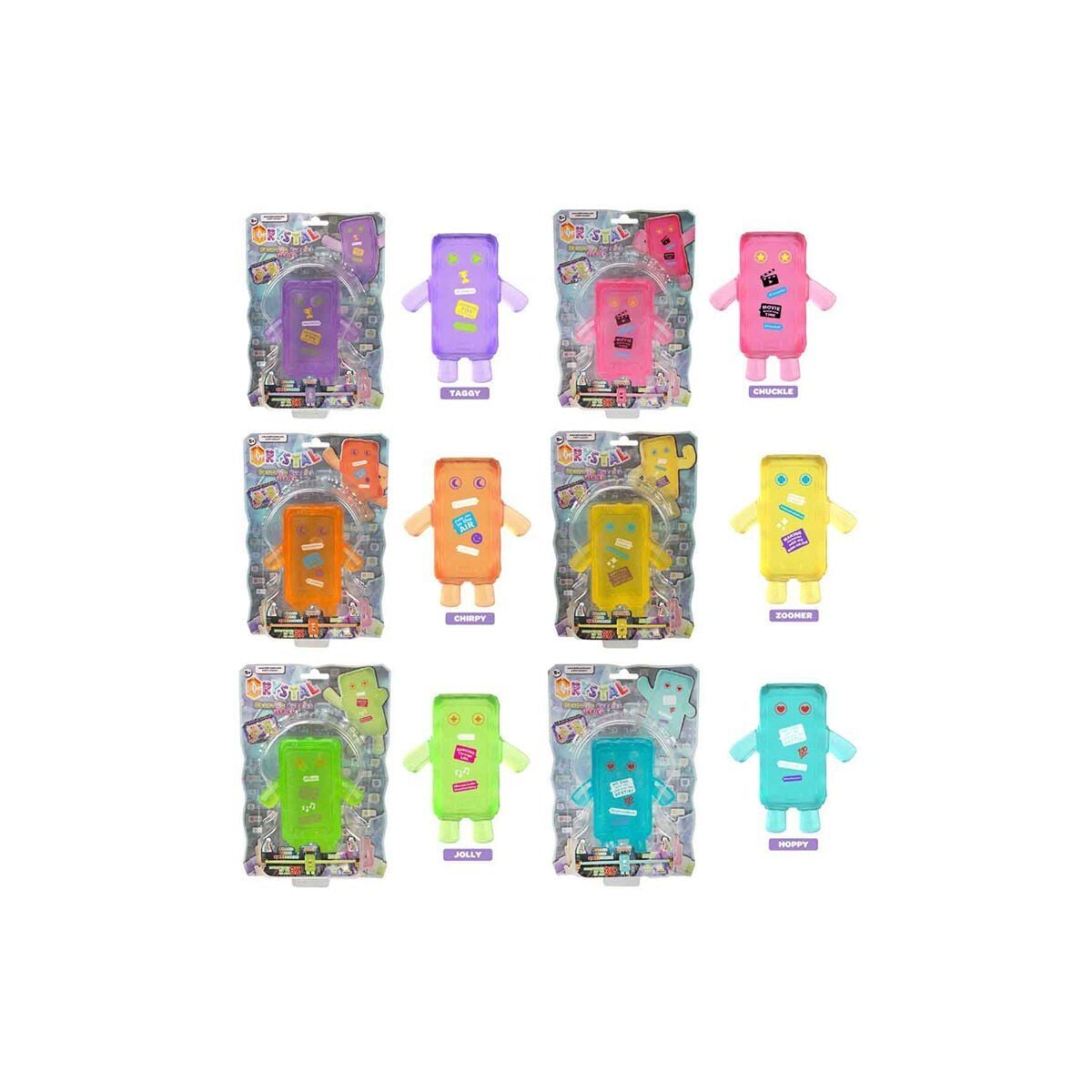 12386 Sun-Btf-Fi̇gür Crystal Hashtag Buddies Series 14Cm 6A