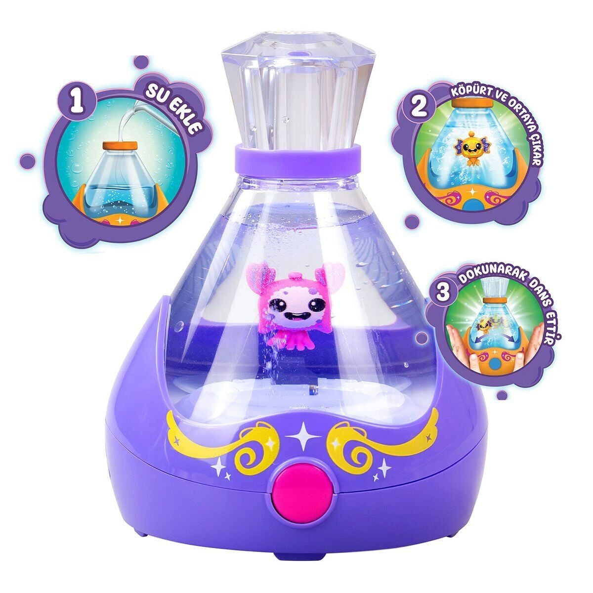 Sil 89090 Fizzy Pets İnteraktif Oyuncak 12Li Display