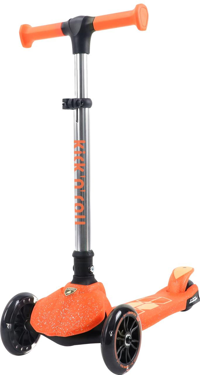 L5Jelly-O Lamborghi̇ni̇ Li̇sansli Parilti Işikli Scooter Turuncu