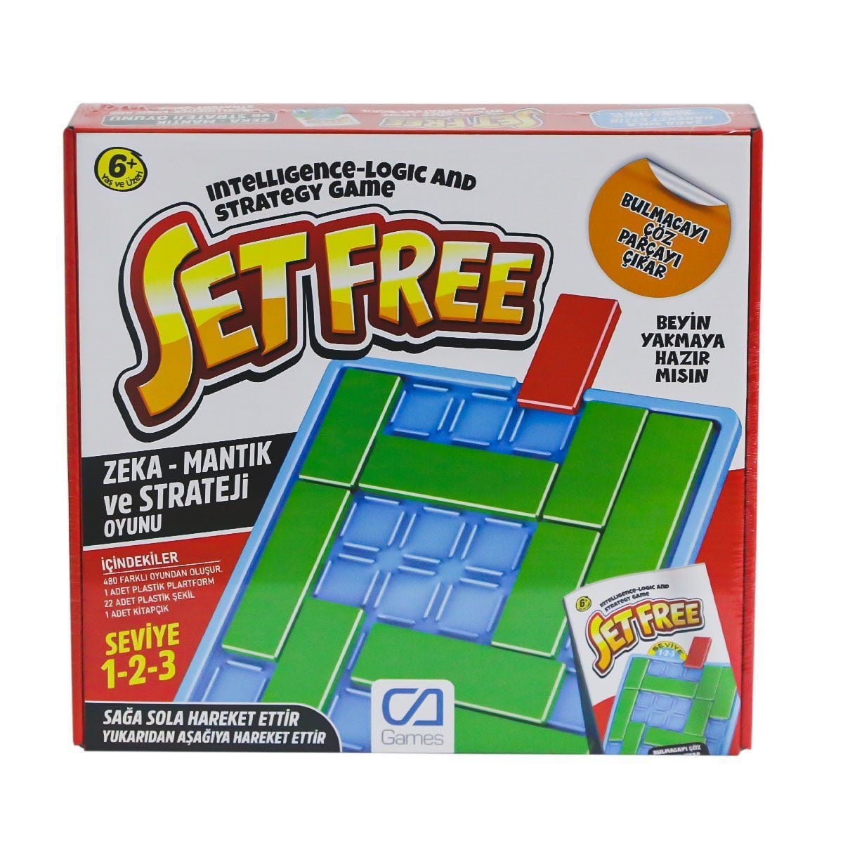 620 Capls-5264 Setfree Zeka, Mantık Ve Strateji Oyunu-Cagames