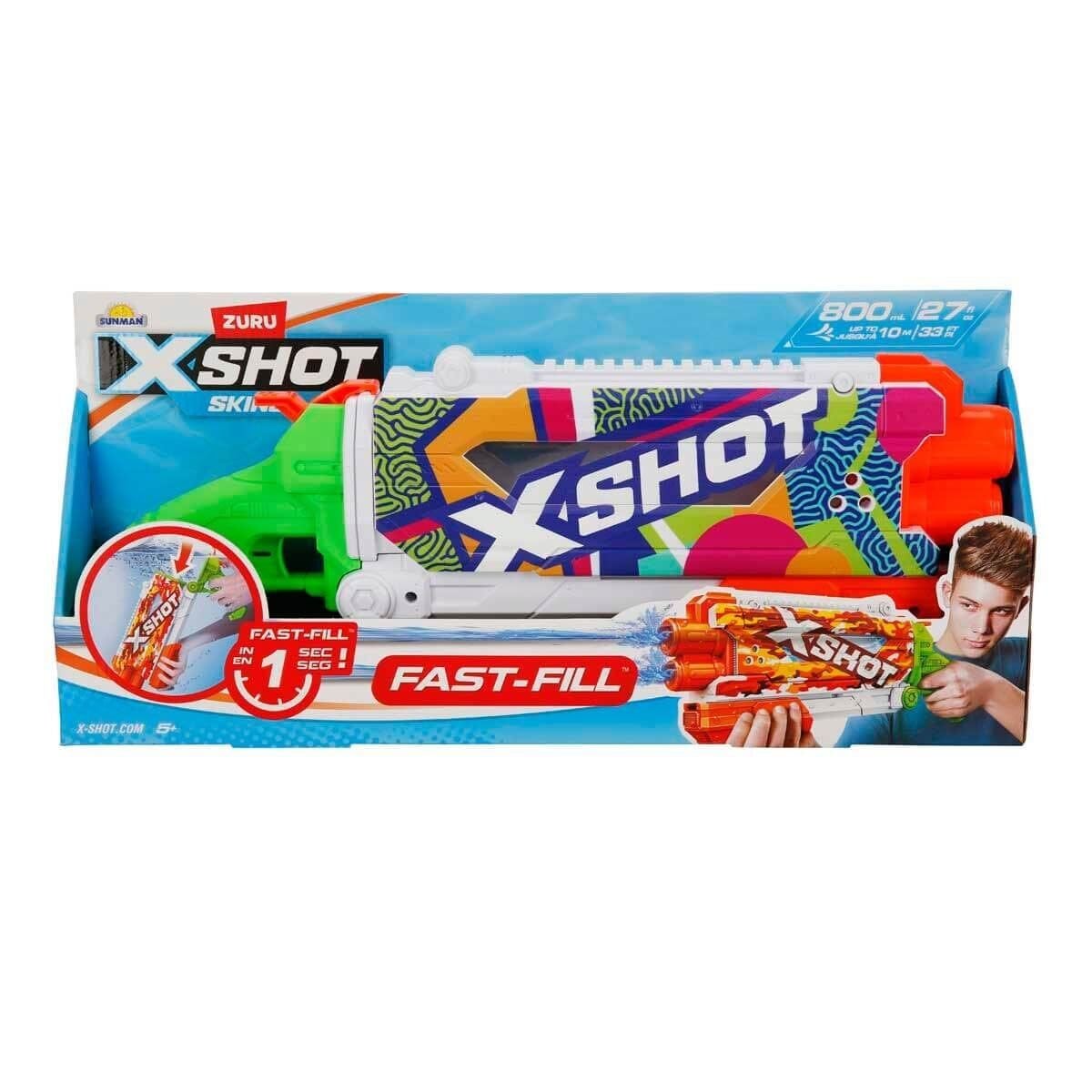 4584 X-Shot Skins Pump Action Fast Fill Su Tabancası 49,5 Cm