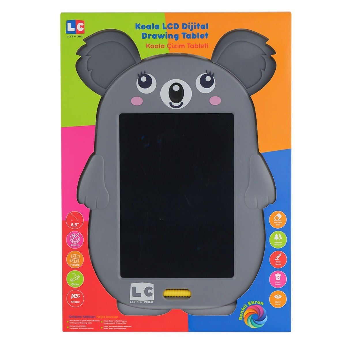 Lc-31072 Koala Çizim Tableti 8.5 Inç-Lets Be Child
