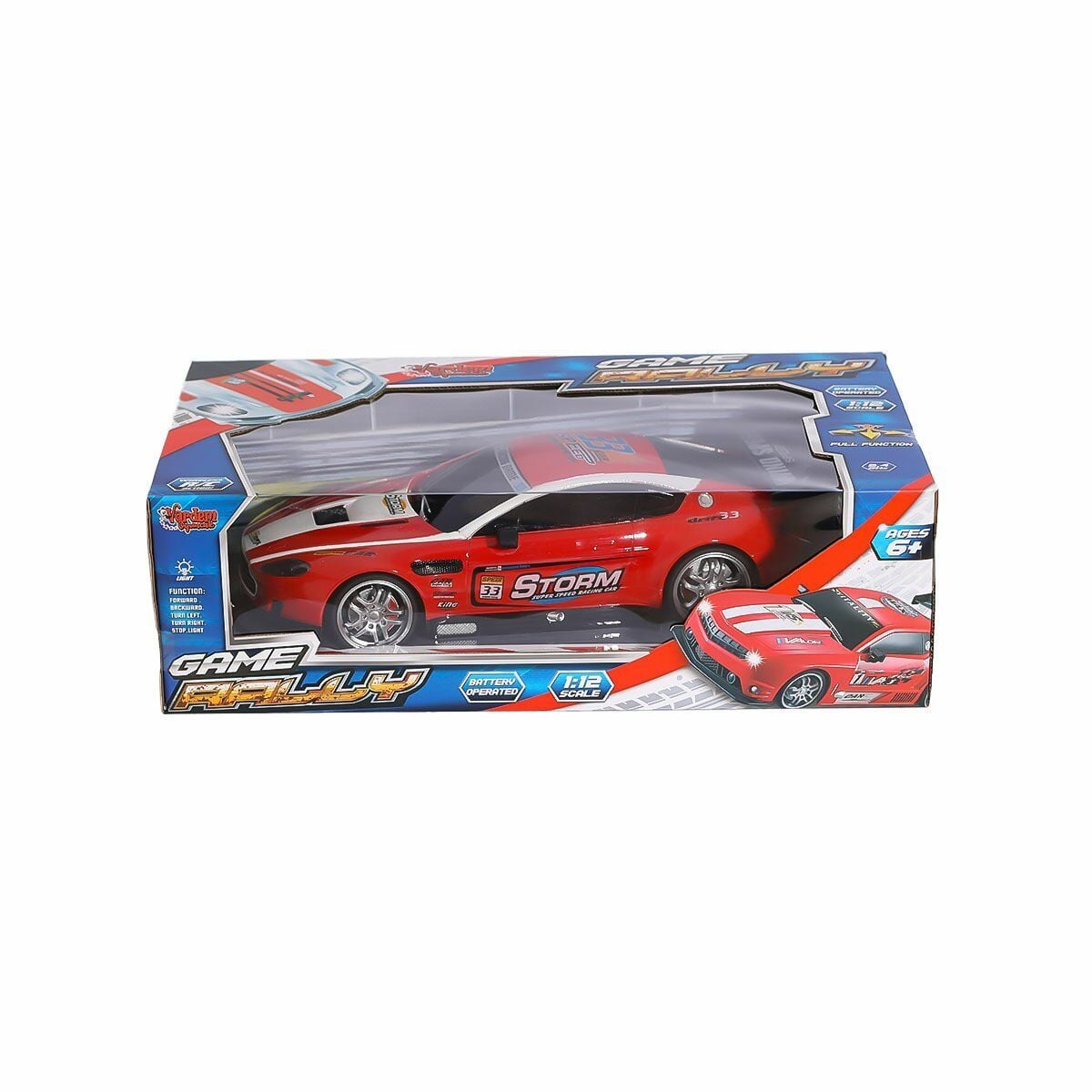 Yd-Mt1100 1200 Kumandalı Işıklı Şarjlı Rally Araba-Vardem