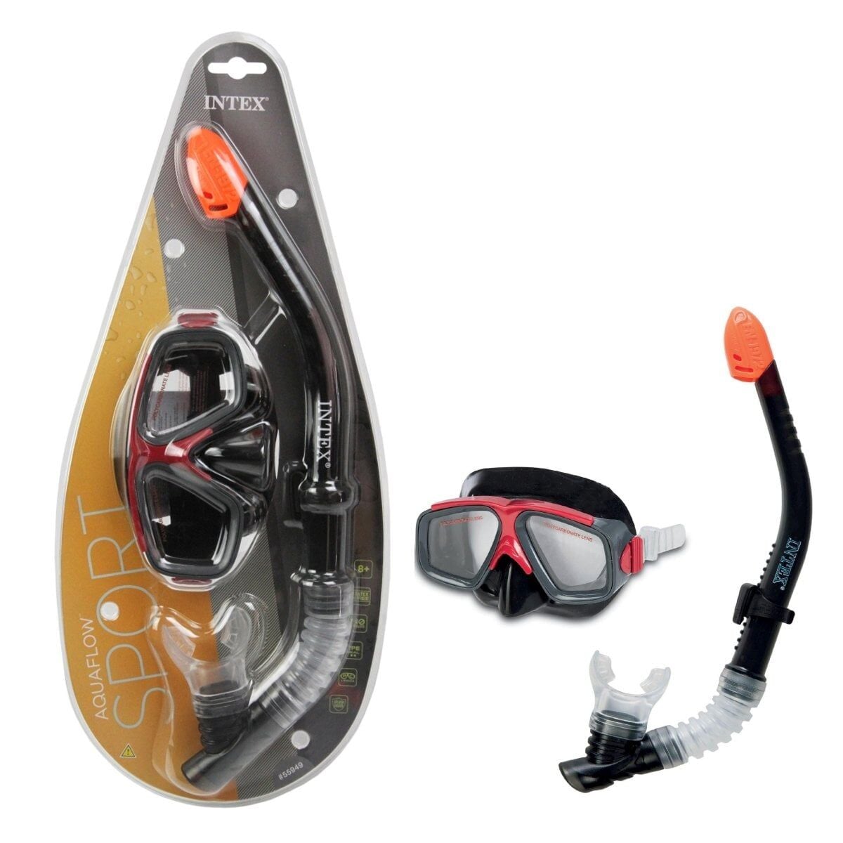 55949 İntex Şnorkel Set (Şnorkel + Maske )-Siyah