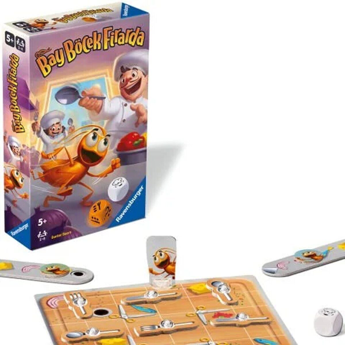 248803 Ravensburger- Bay Böcek Firarda- Seyahat Boy Kutu Oyunu