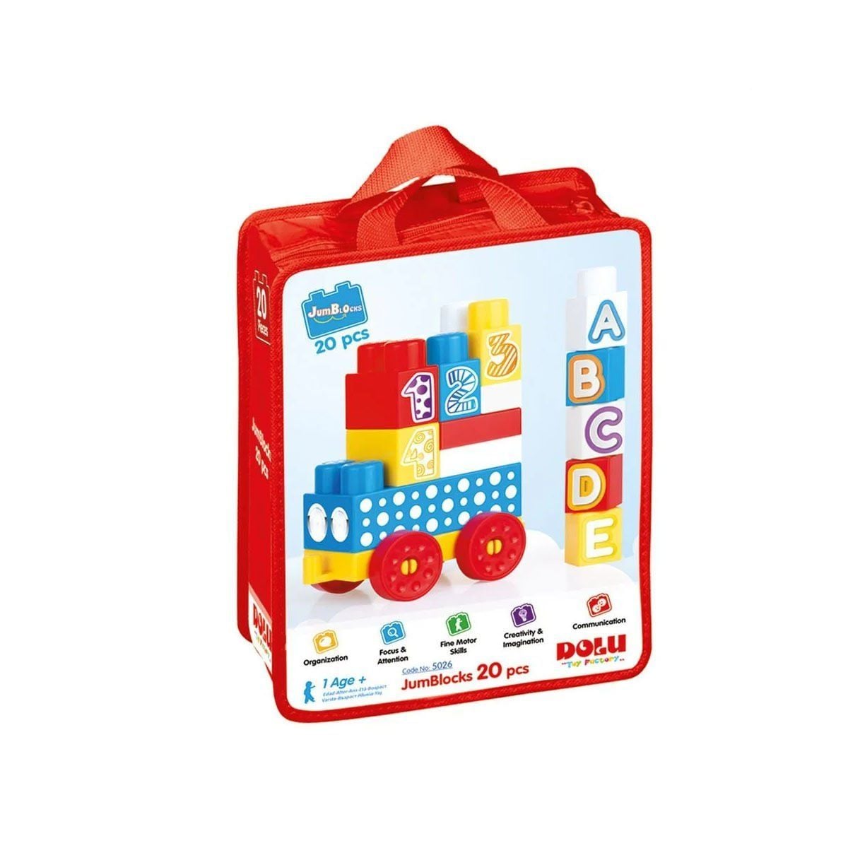 5026 Oyuncak Çantali Mega Blok 20 Li