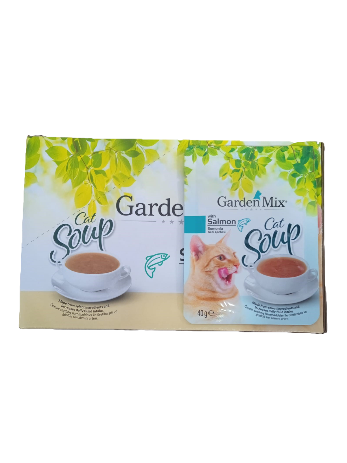 Cat Soup Somonlu Kedi Çorbası 40Gr