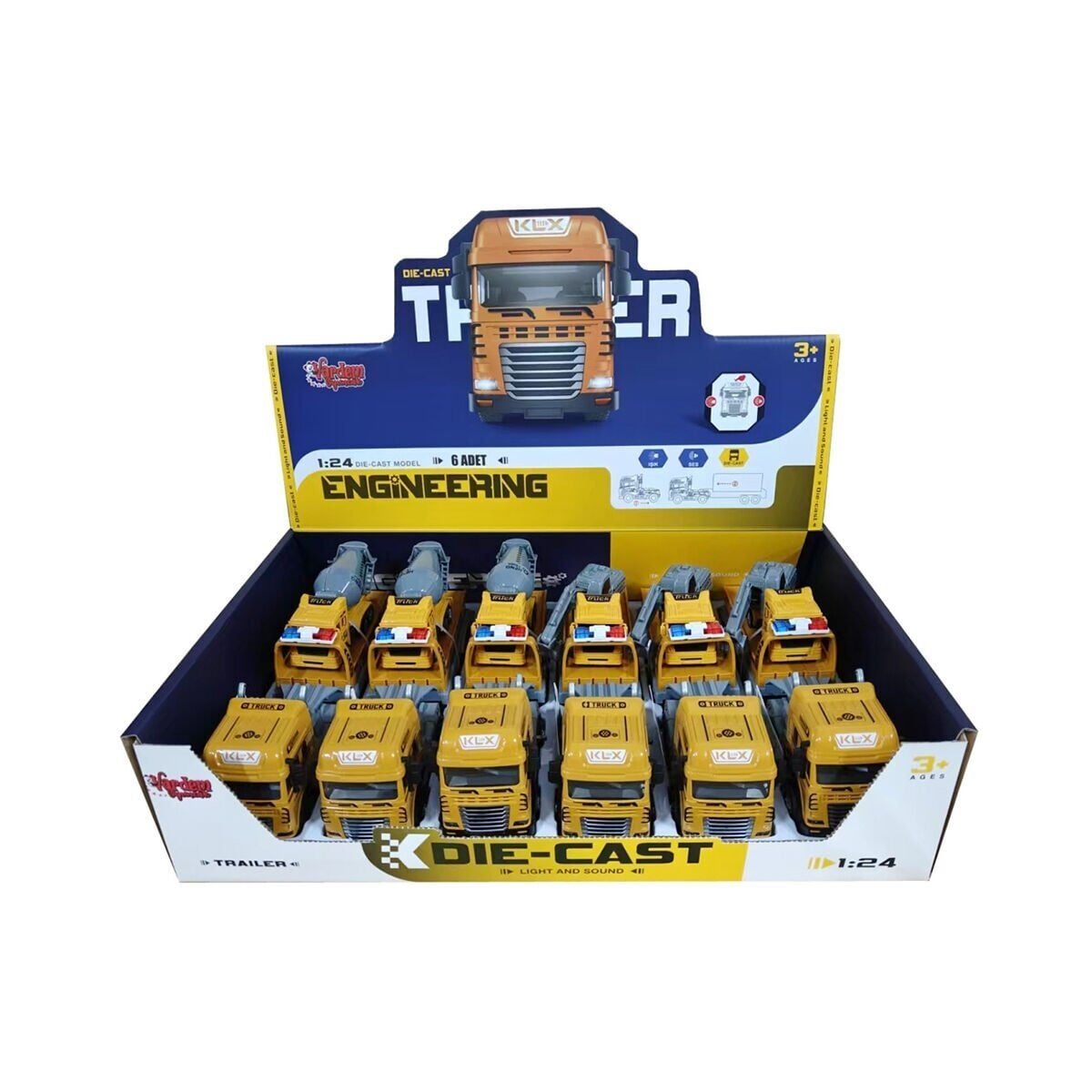 Klx800-266 Surt Die-Cast-Işikli Ve Sesli̇(,.)