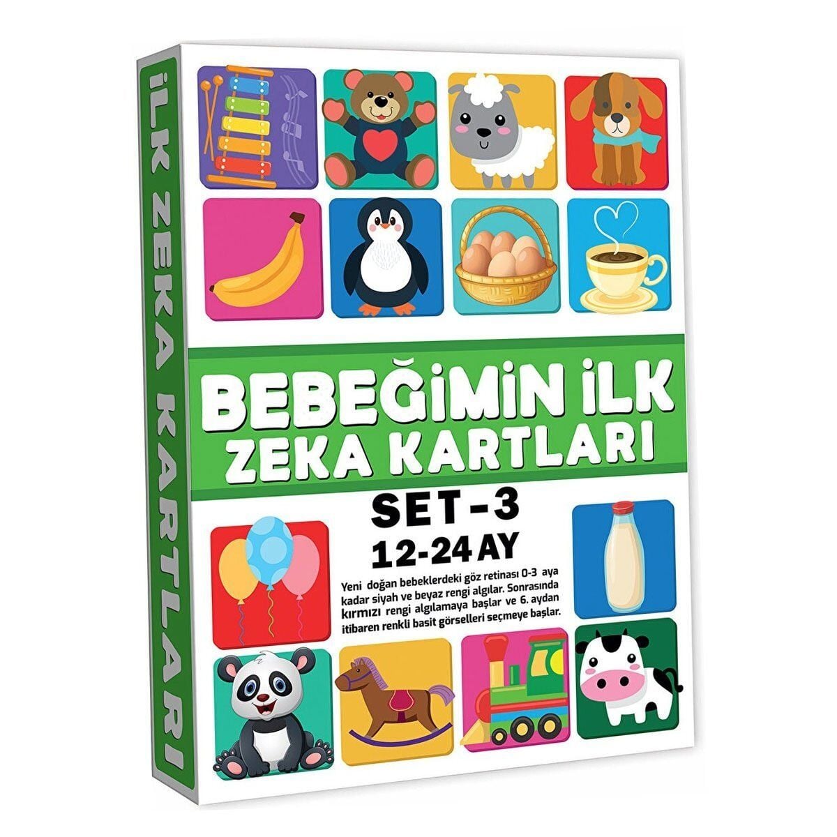 2212 Eği̇ti̇ci̇ Kartlar 12-24 Ay Zeka Kartlari
