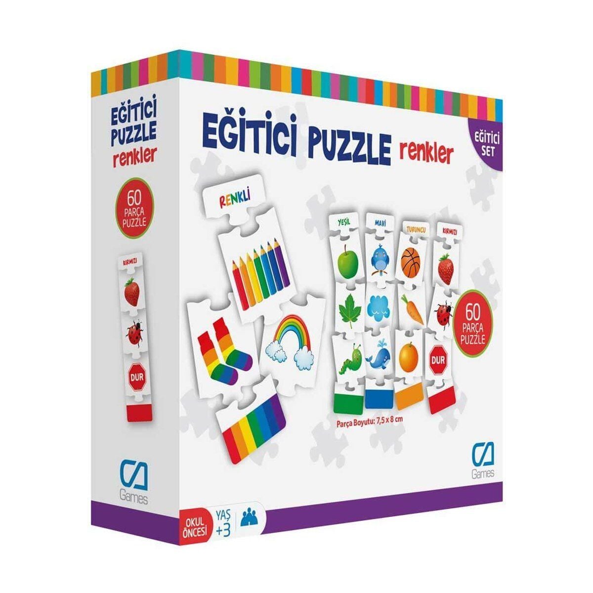 Ca.5029 Eği̇ti̇ci̇ Puzzle Renkler