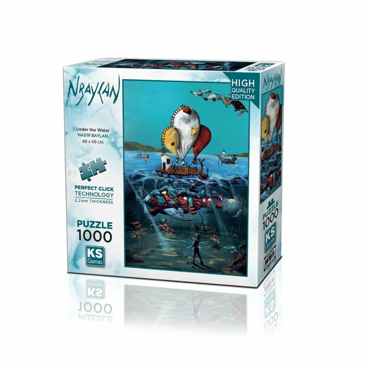 20709 Under The Water 1000 Parça Puzzle-Ks Puzzle