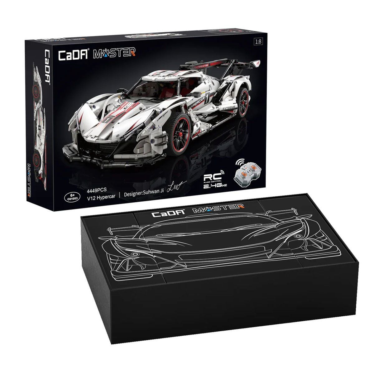 C61053W Cada V12 Hypecar Blok Seti-Vagon Life