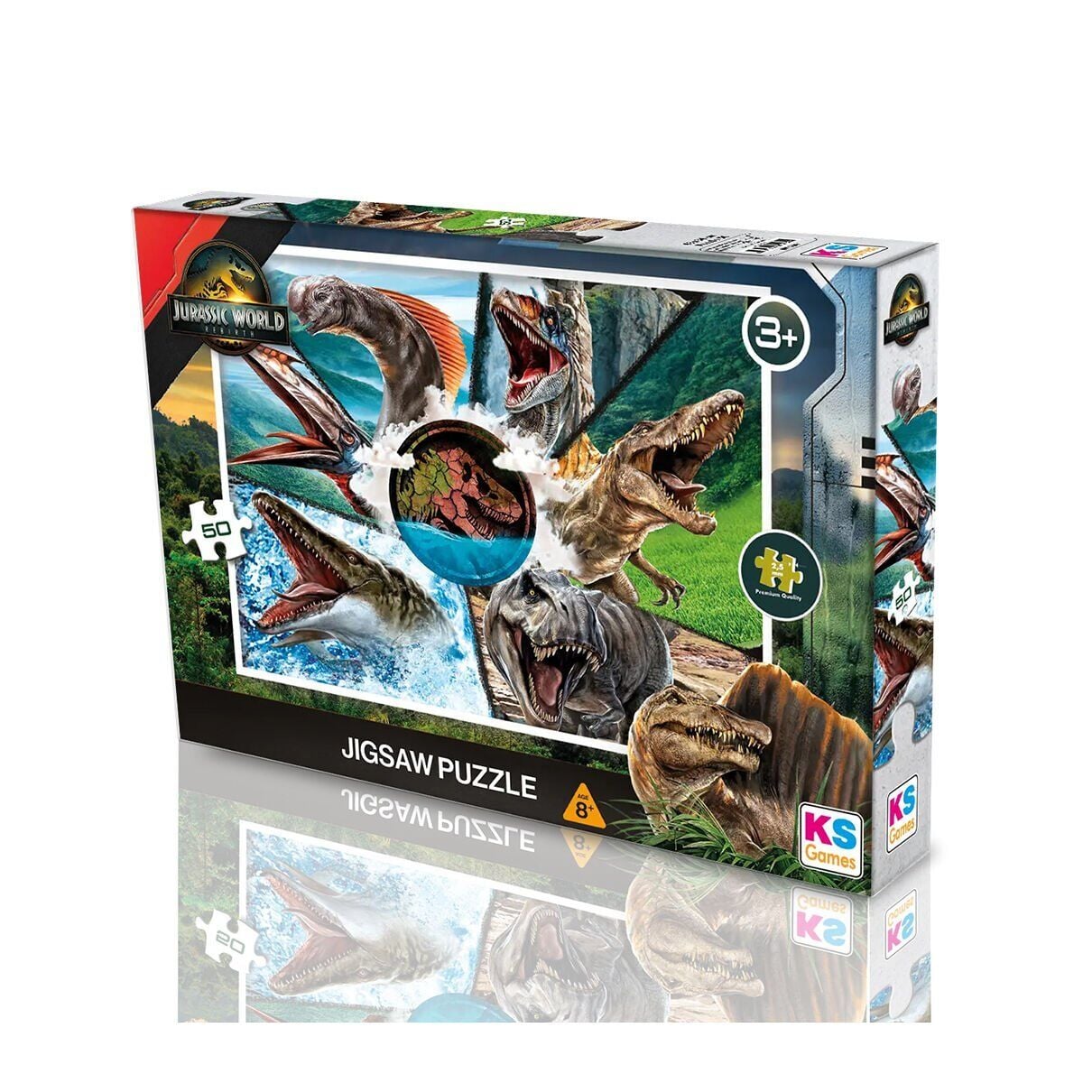 Jw 709 Jurrasic World Rebi̇rth Puzzle 50 Prç