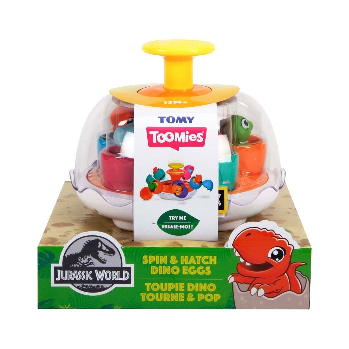 73252 Tomy- Jurassic World Dönen Dino Yumurtalar +12 Ay