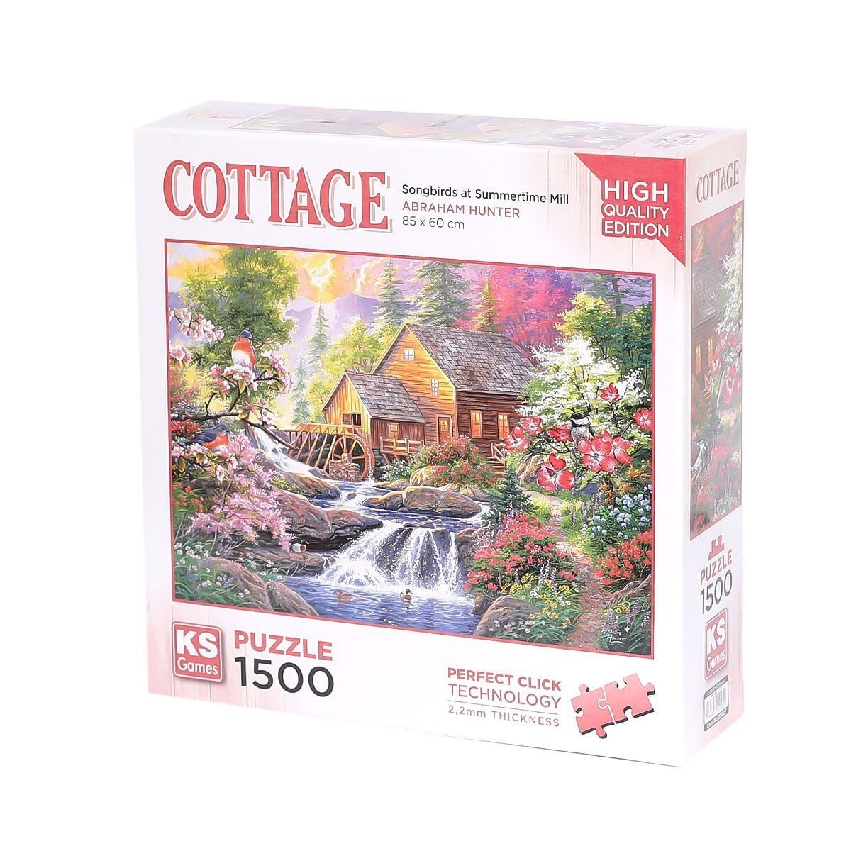 22027 Songbirds At Summertime Mill 1500 Parça Puzzle-Ks Puzzle
