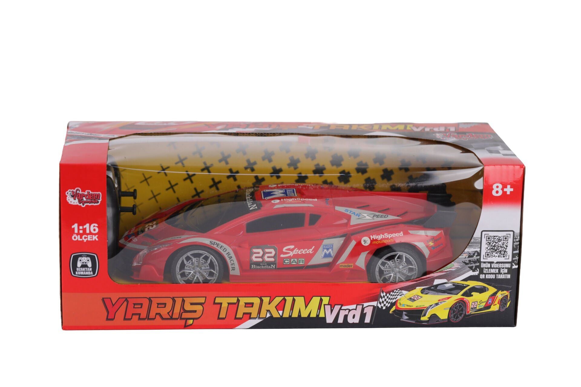 Vrd 10728 Uk Ff Şarjli 1 16 Desenli̇ Yariş