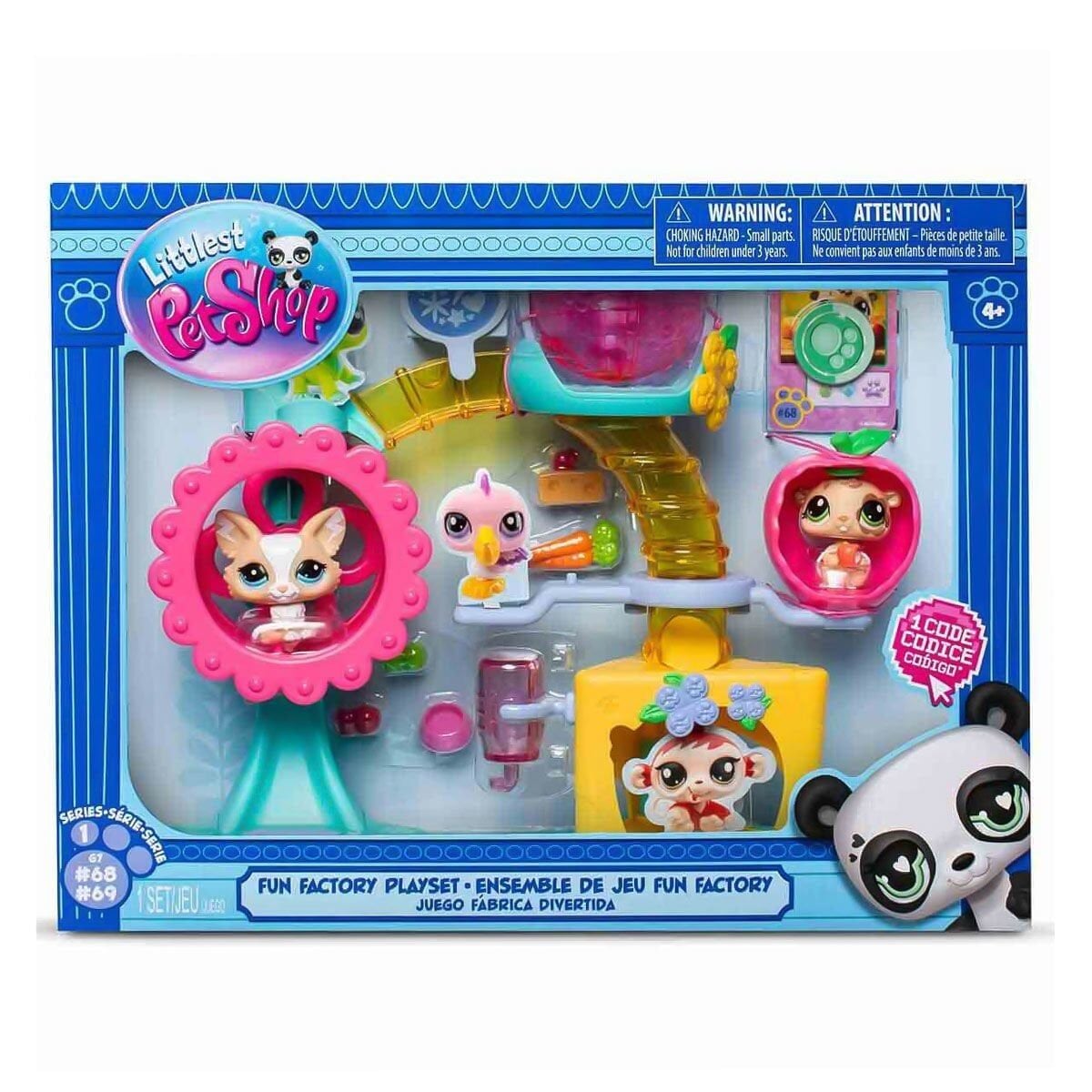 5196 Littlest Pet Shop Minişler Eğlence Fabrikası Oyun Seti S1-Sunman