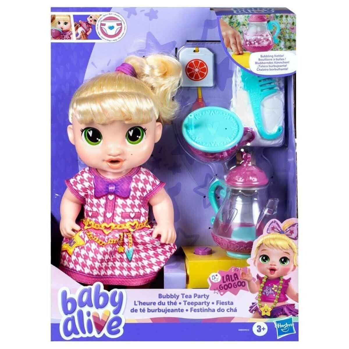 G0608 Baby Alive Bubbly Tea Party- Fokurdayan Çay Partisi Lala +3 Yaş