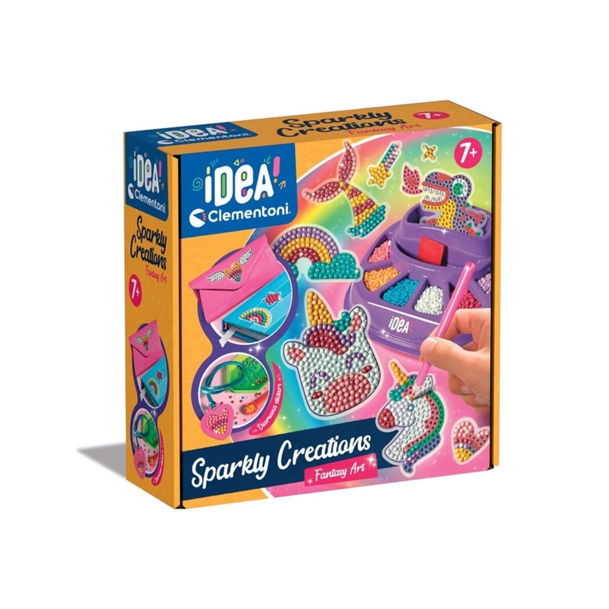 18746 Idea Clemetoni- Işıltılı Tasarım Seti- Fantastik Sanat