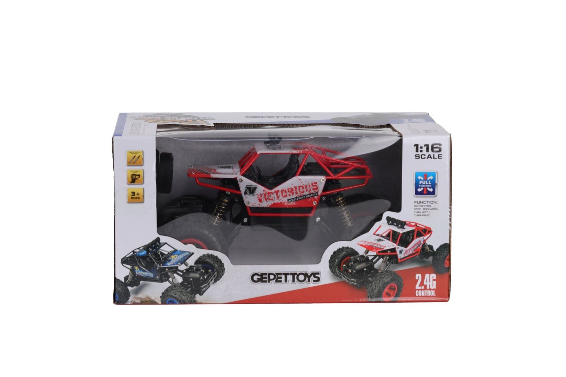 6248 1 16 2 4G 4 4 Rock Crawler 4 8V Li̇thi̇um Batarya