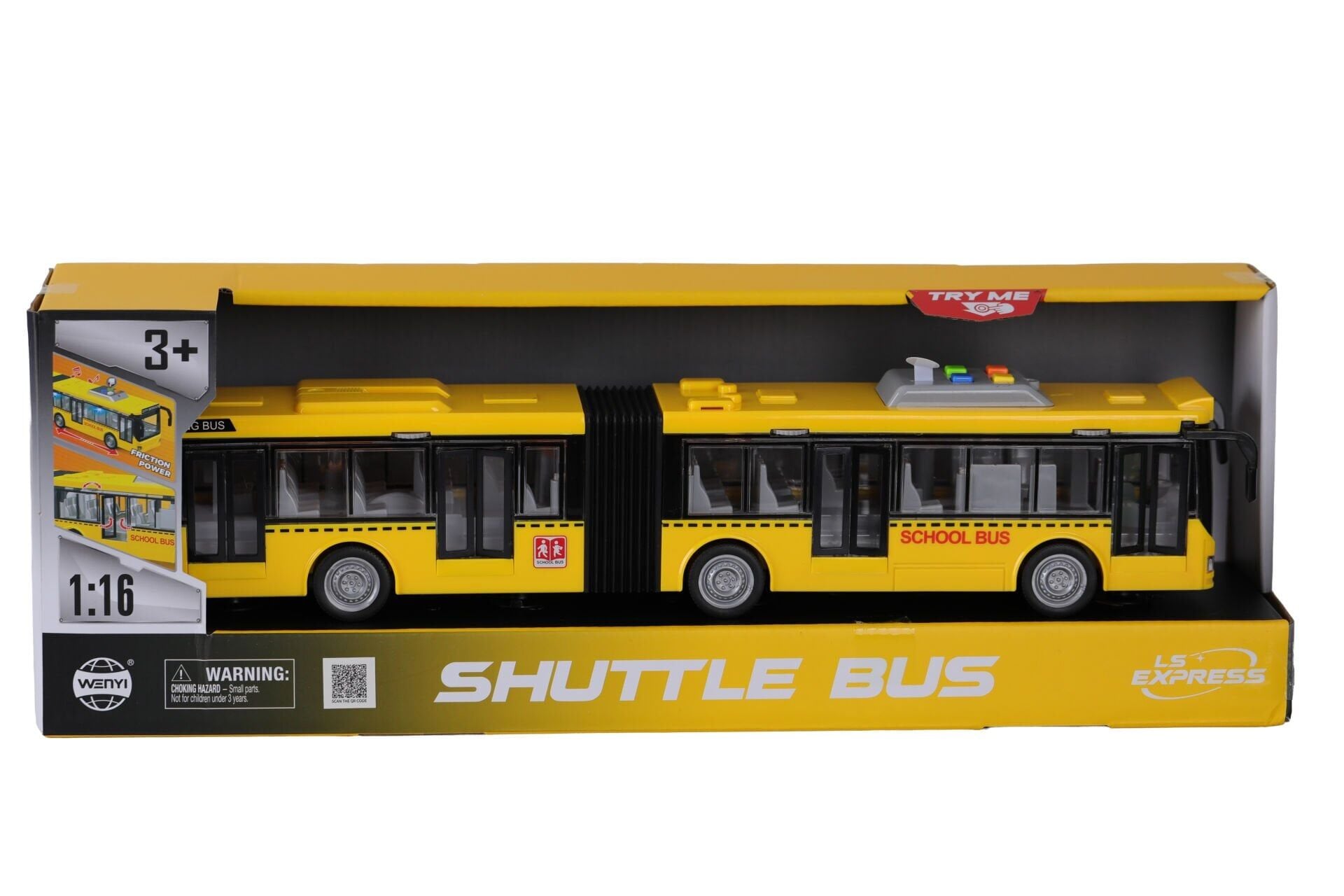 Wy913A Sesli̇ Işikli Sürtmeli̇ Otobüs 12