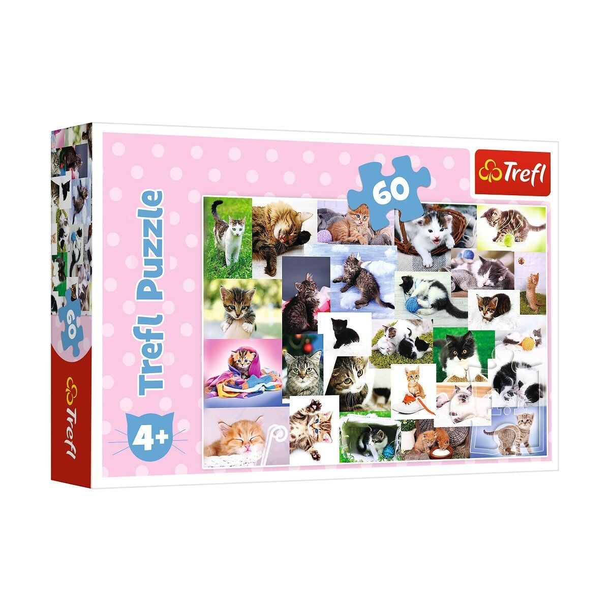 17332 Kedi Dünyası 60 Parça Puzzle-Trefl Puzzle