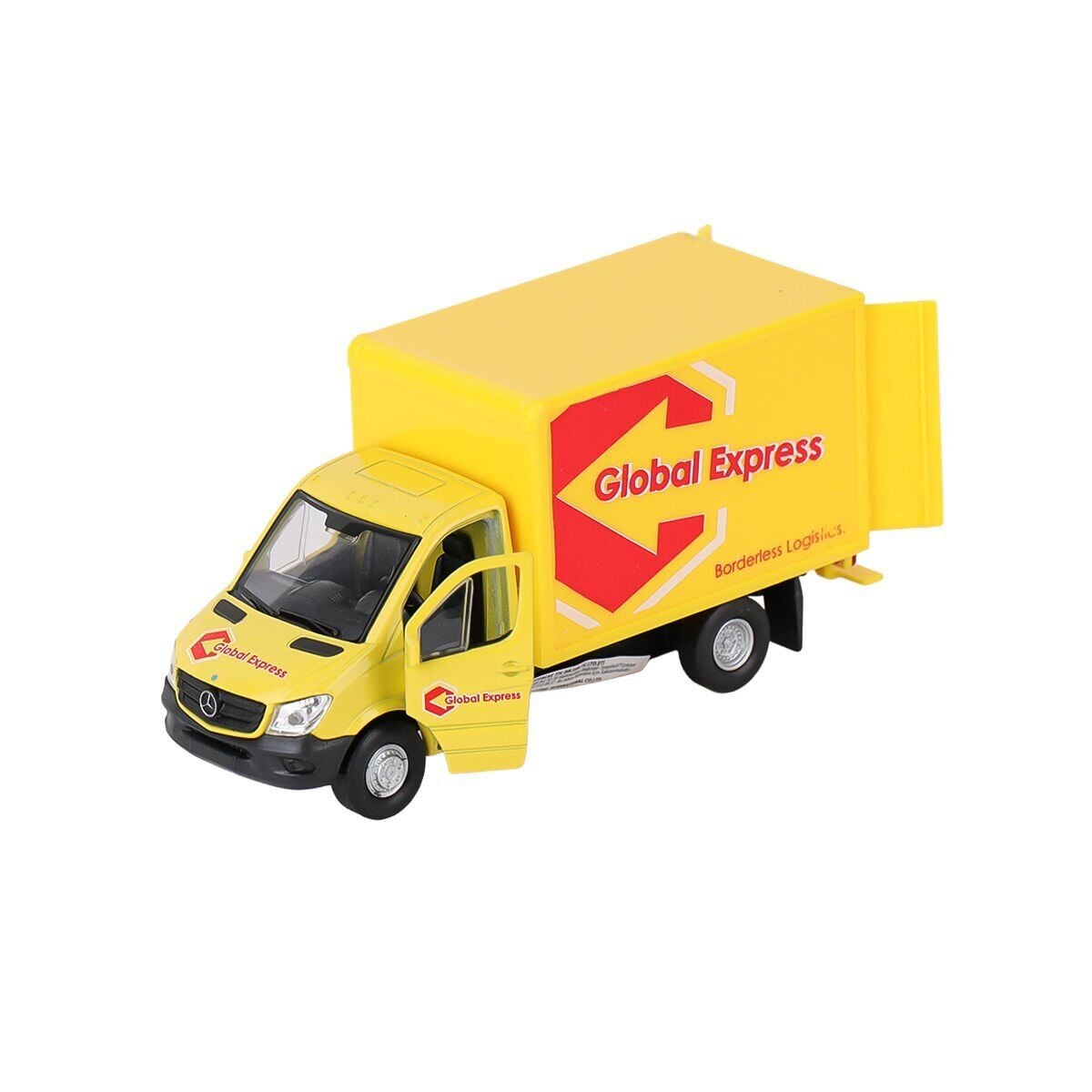 43766 Welly Mercedes Sprinter Carge 1:32-Karsan Oyuncak