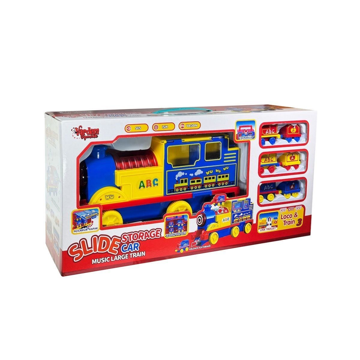 Lfi-9522 Işıklı Müzikli İnteraktif Tren
