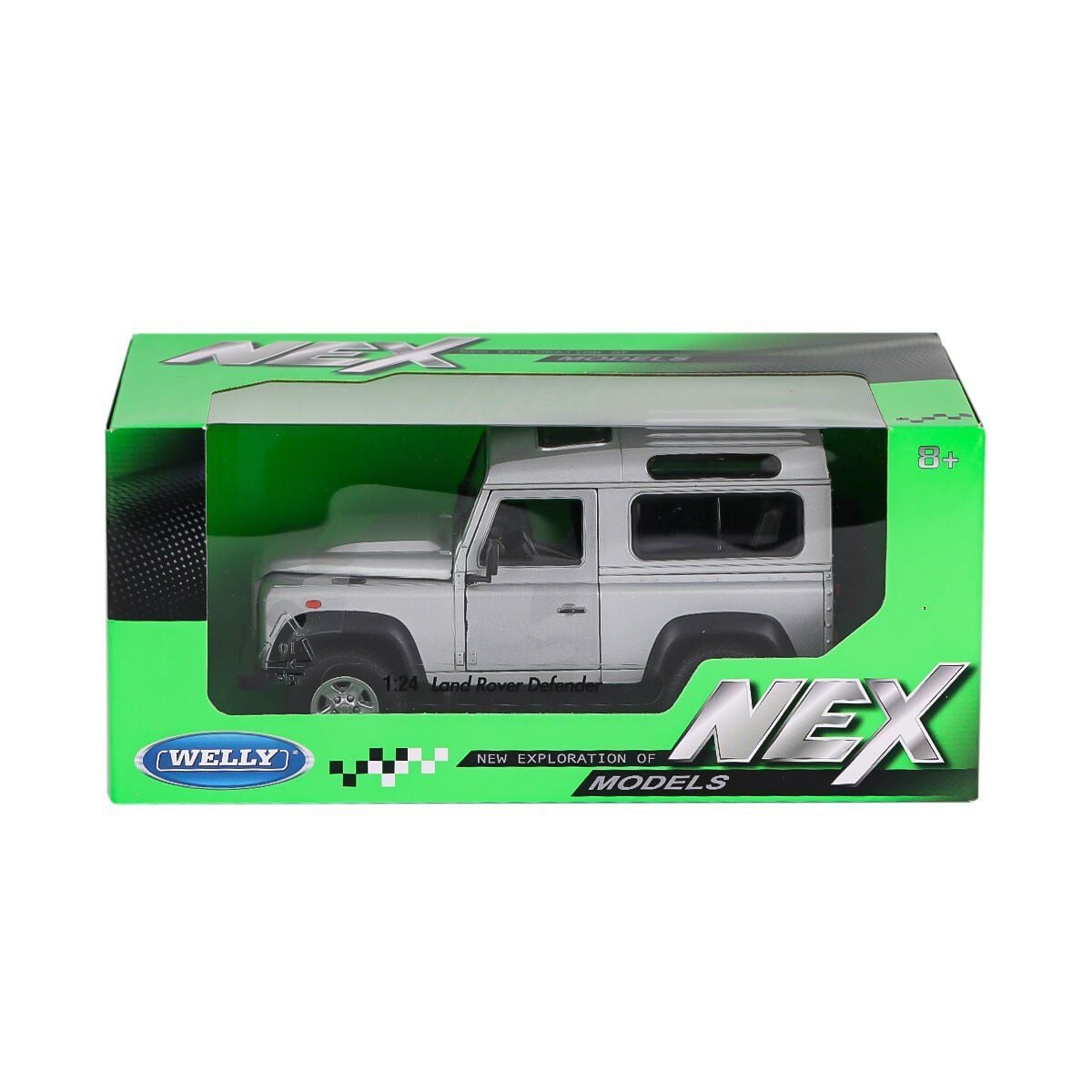 22498 Welly Land Rover Defender 1:24-Karsan Oyuncak