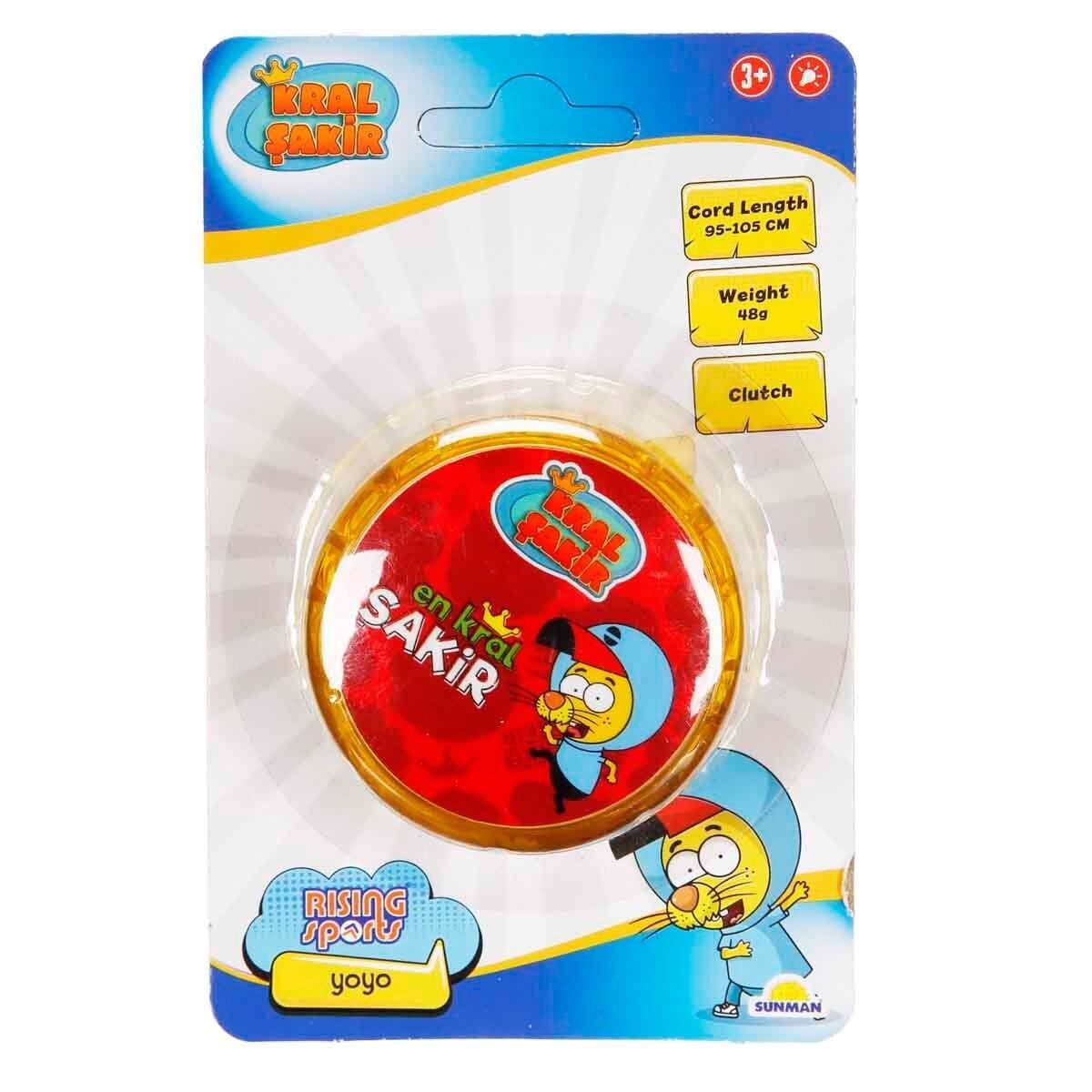 5354 Sun-Rst-Rsp-Yoyo Kral Şaki̇r 6Cm Sari Işikli Krtl Kral